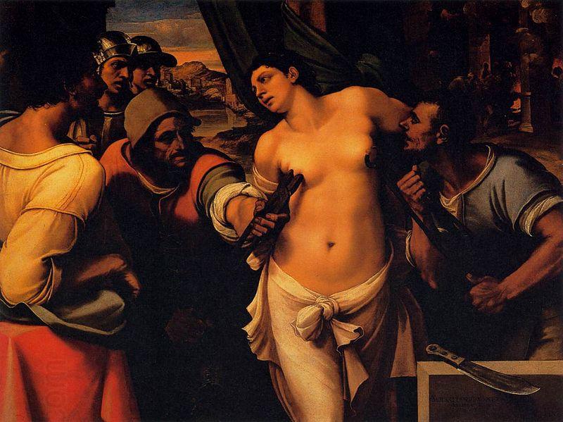 Sebastiano del Piombo Martyrdom of St Agatha China oil painting art